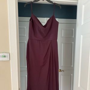 jim hjelm bridesmaid dress